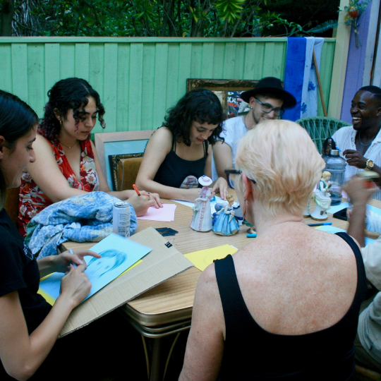 Portrait exchange workshop